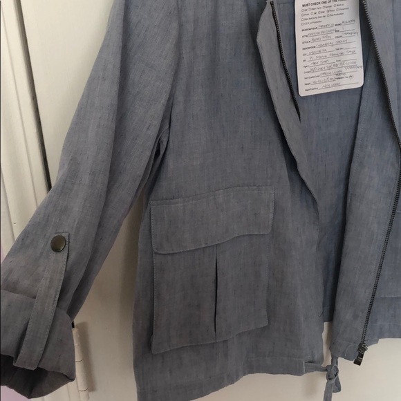Halogen light weight chambray jacket - Picture 2 of 6
